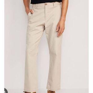 NWT Old Navy Pants Men's 30 Tall Khaki Ultimate Loose Built In Flex Chino
